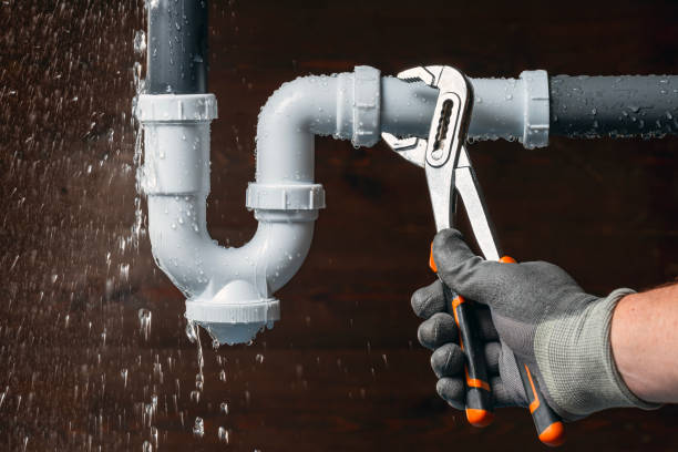 Professional Plumbing technician working in Gause, TX